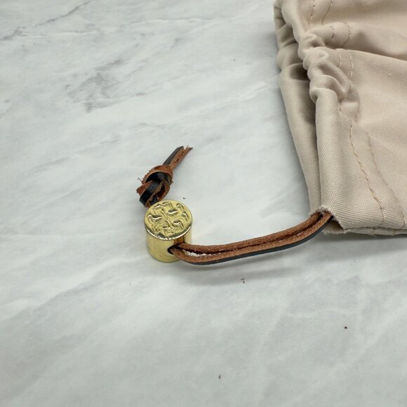 Tori Burch Orange Semi Hard Medium Magnetic Flip Top Sunglasses Case - Picture 2 of 9